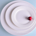 Haonai high quality super white porcelain plate